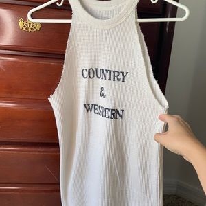 Tank top western